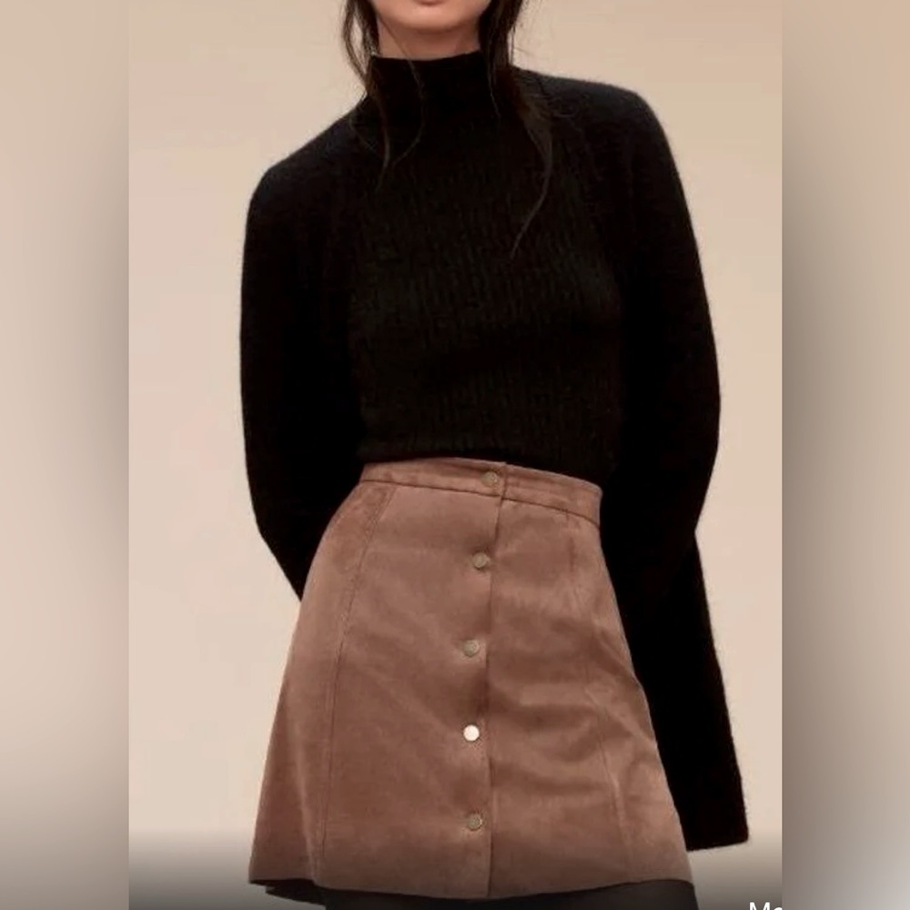 Wilfred Free Centinela Vegan Suede Skirt